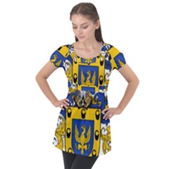 Puff Sleeve Tunic Top 