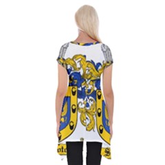 Short Sleeve Side Drop Tunic 