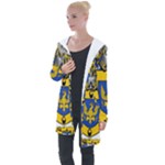 Soto Coat of Arm Longline Hooded Cardigan