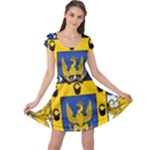 Soto Coat of Arm Cap Sleeve Dress