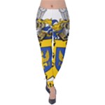 Soto Coat of Arm Velvet Leggings