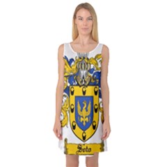 Sleeveless Satin Nightdress 