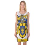 Soto Coat of Arm Sleeveless Satin Nightdress