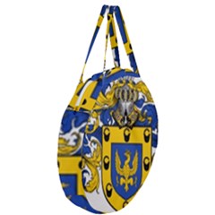 Giant Round Zipper Tote 