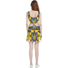 Velour Cutout Dress 