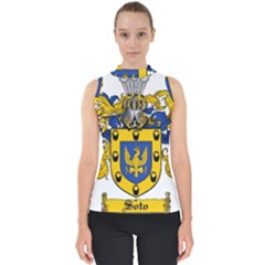 Mock Neck Shell Top 