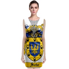 Classic Sleeveless Midi Dress 