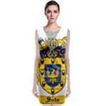 Soto Coat of Arm Classic Sleeveless Midi Dress