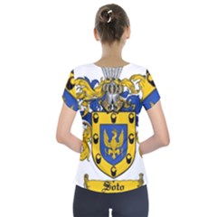 Short Sleeve Front Detail Top 