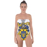 Soto Coat of Arm Tie Back One Piece Swimsuit