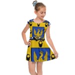 Soto Coat of Arm Kids  Cap Sleeve Dress