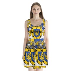 Split Back Mini Dress  