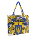 Zipper Medium Tote Bag Front