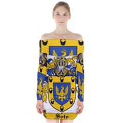 Long Sleeve Off Shoulder Dress 