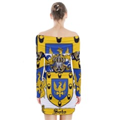 Long Sleeve Off Shoulder Dress 