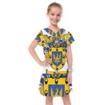 Soto Coat of Arm Kids  Drop Waist Dress