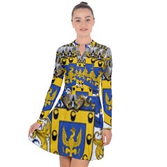 Long Sleeve Panel Dress 
