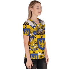 Women s V-Neck Scrub Top 
