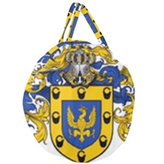 Giant Round Zipper Tote 