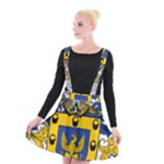 Soto Coat of Arm Suspender Skater Skirt
