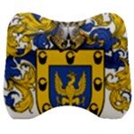 Soto Coat of Arm Velour Head Support Cushion