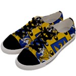 Soto Coat of Arm Men s Low Top Canvas Sneakers