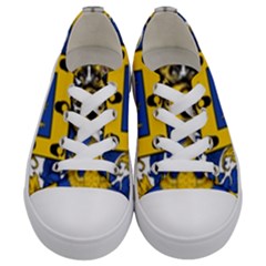 Kids  Low Top Canvas Sneakers 