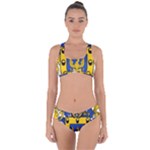 Soto Coat of Arm Criss Cross Bikini Set