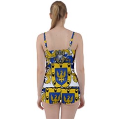 Tie Front Two Piece Tankini 