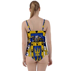 Twist Front Tankini Set 