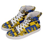 Soto Coat of Arm Women s Hi-Top Skate Sneakers