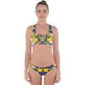 Cross Back Hipster Bikini Set 