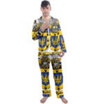 Soto Coat of Arm Men s Long Sleeve Satin Pyjamas Set