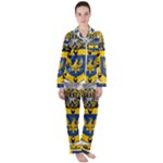 Soto Coat of Arm Satin Long Sleeve Pyjamas Set