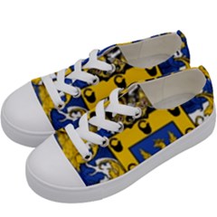 Kids  Low Top Canvas Sneakers 