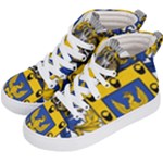 Soto Coat of Arm Kids  Hi-Top Skate Sneakers