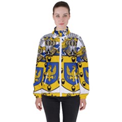Women s High Neck Windbreaker 