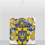 Soto Coat of Arm Full Print Rope Handle Tote (Large)