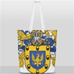 Soto Coat of Arm Full Print Rope Handle Tote (Small)