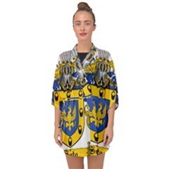 Half Sleeve Chiffon Kimono 