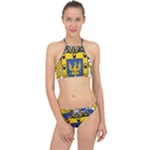 Soto Coat of Arm Racer Front Bikini Set