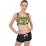 Soto Coat of Arm V-Back Sports Bra