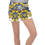 Soto Coat of Arm Velour Lounge Shorts