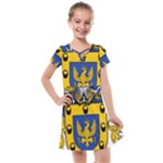 Soto Coat of Arm Kids  Cross Web Dress