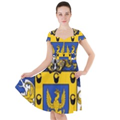 Cap Sleeve Midi Dress 