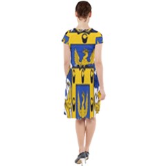 Cap Sleeve Midi Dress 