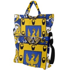 Fold Over Handle Tote Bag 