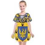 Soto Coat of Arm Kids  Smock Dress