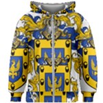 Soto Coat of Arm Kids  Zipper Hoodie Without Drawstring