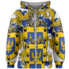 Kids  Zipper Hoodie Without Drawstring 